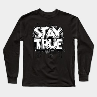 Stay True: Honesty in Style Long Sleeve T-Shirt